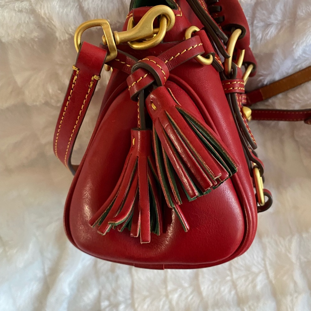 Dooney & Bourke Red Nano Satchel, Excellent Preowned Condition, Rarely Used - Picture 10 of 12